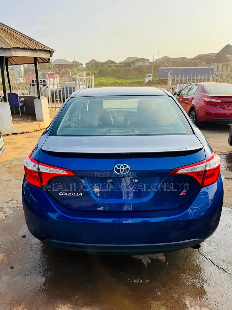 Toyota Corolla S Plus 4dr Sedan (1.8L 4cyl CVT) 2015 Blue