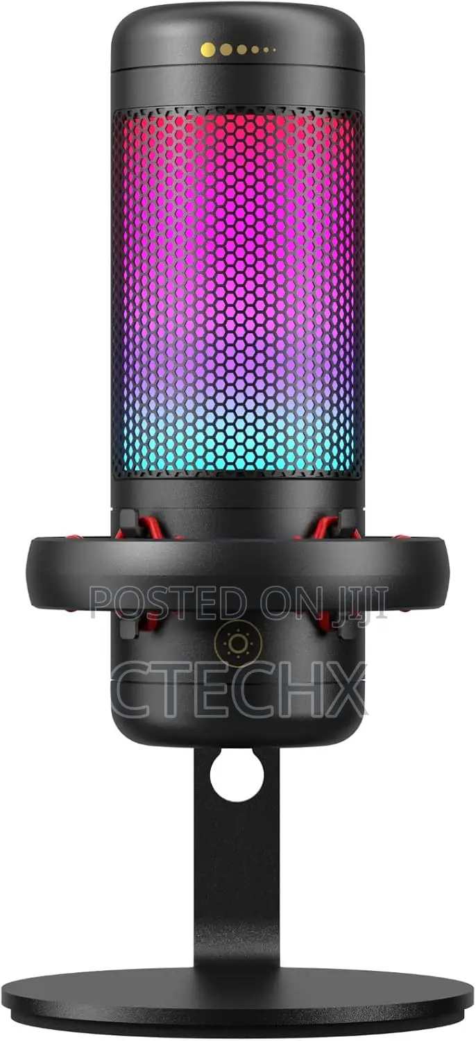 TONOR TC320 Gaming Microphone, USB Computer Mic With RGB Condenser Mic