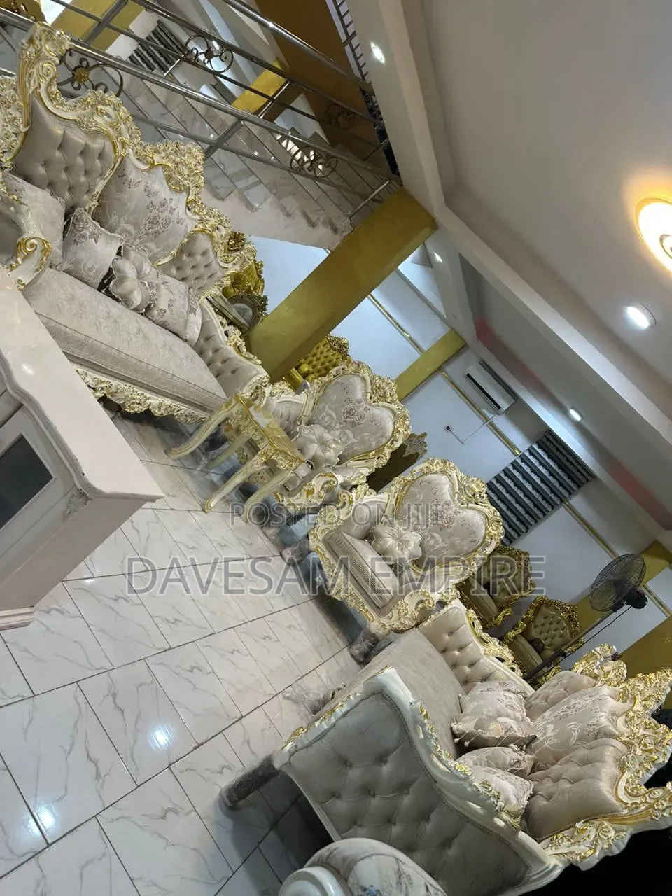Egyptian 8-Seater Royal Sofa—pure Luxury, Timeless Elegance.