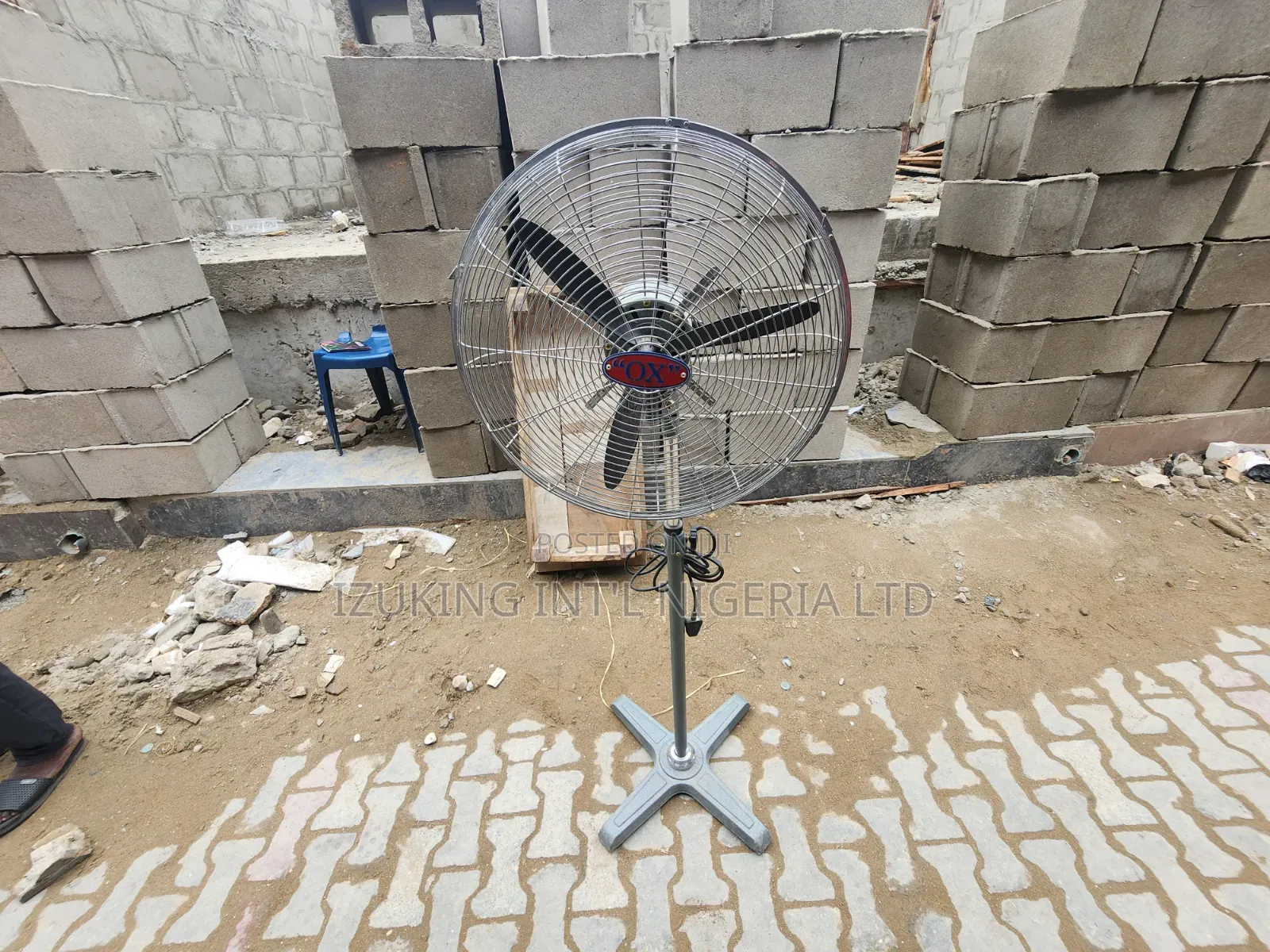 Ox Industrial Standing Fan 18INCH