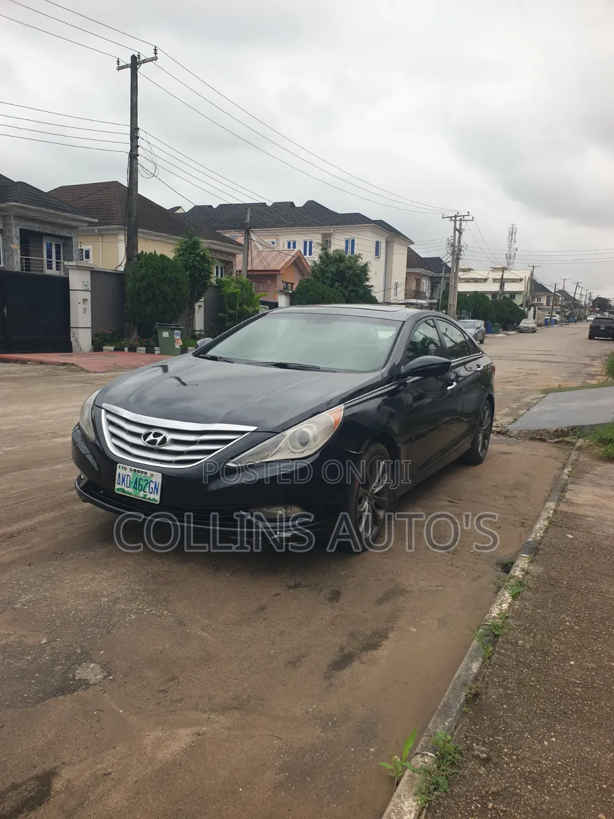 Hyundai Sonata GLS Sedan FWD (2.4L 4cyl 6A) 2011 Black
