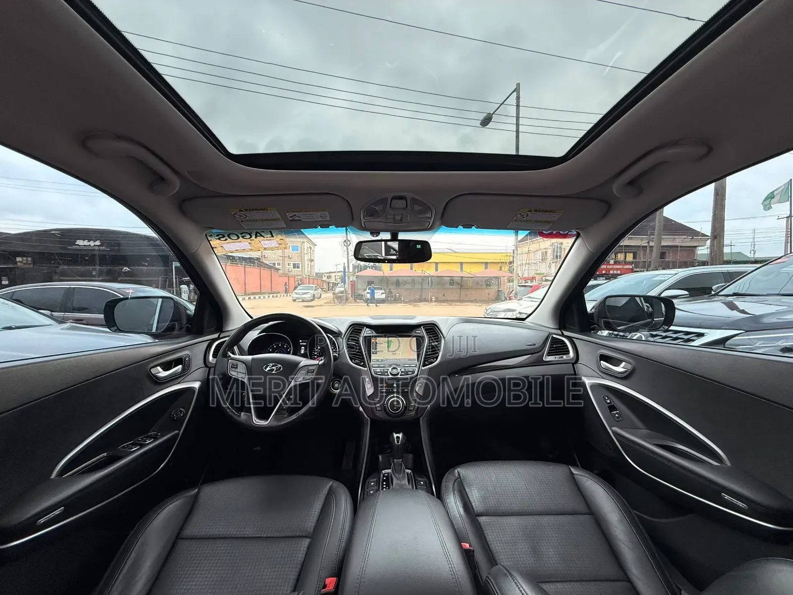 Hyundai Santa Fe Limited 4dr SUV AWD (3.3L 6cyl 6A) 2015 Black