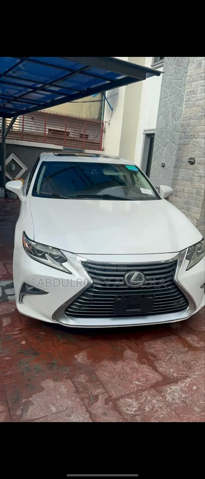 Lexus ES 350 FWD 2016 White