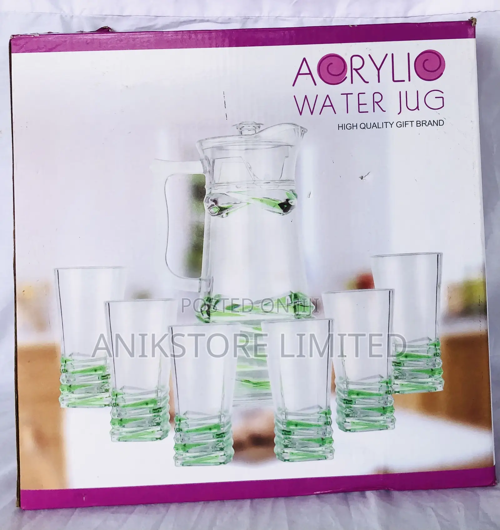 Acrylic Water Jug
