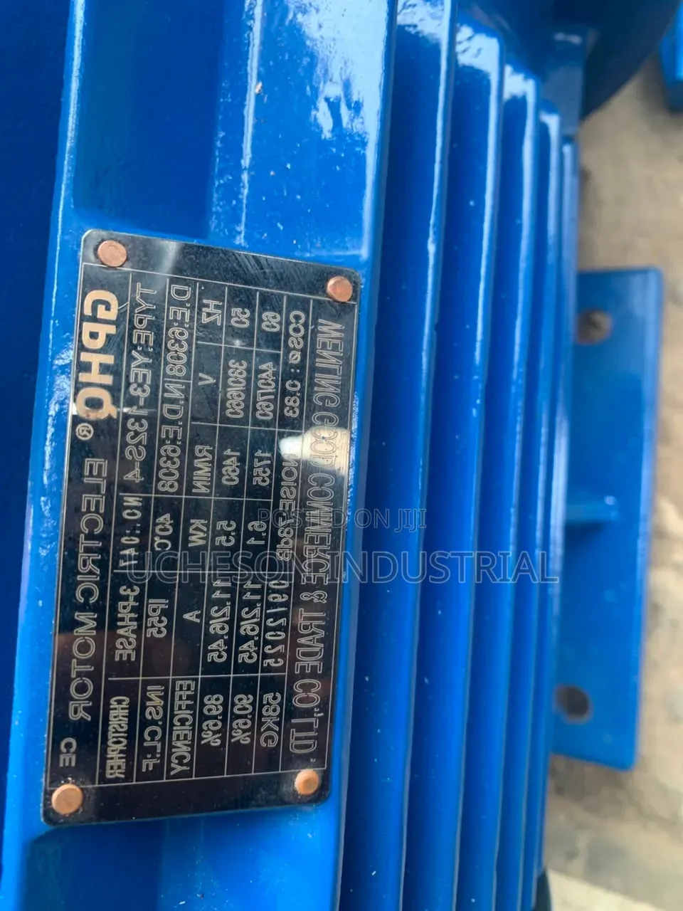 7.5hp Cycloidal Gearmotor Xwd5 Ratio 17-1 Heavy Duty Mixer