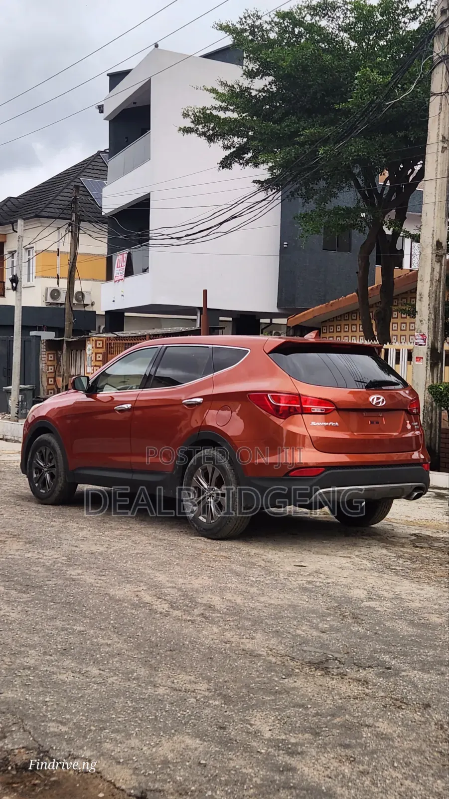 Hyundai Santa Fe Sport 2013 Orange