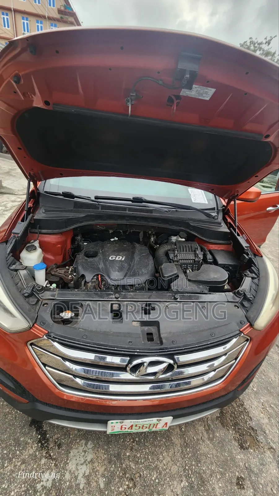 Hyundai Santa Fe Sport 2013 Orange
