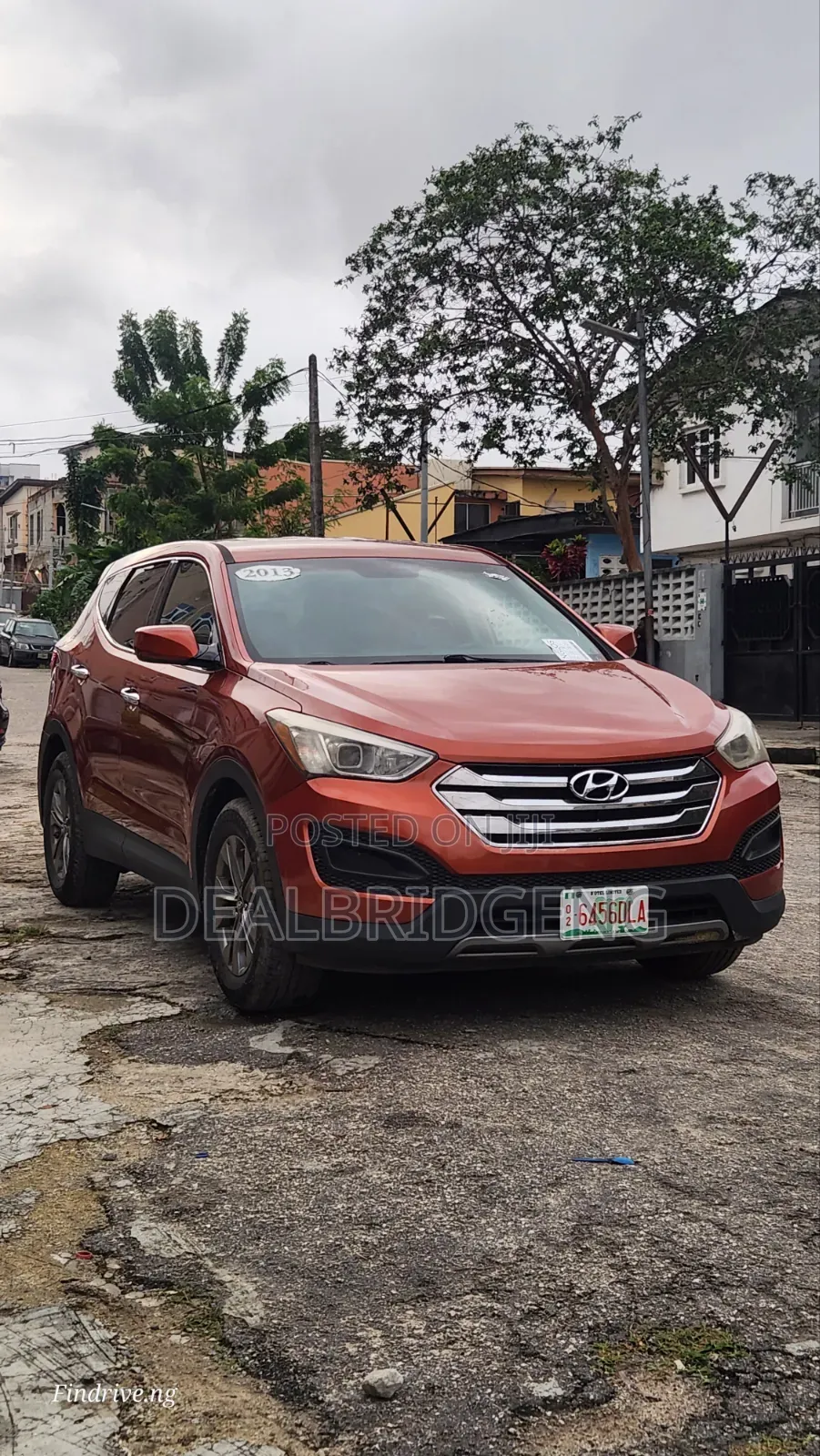 Hyundai Santa Fe Sport 2013 Orange