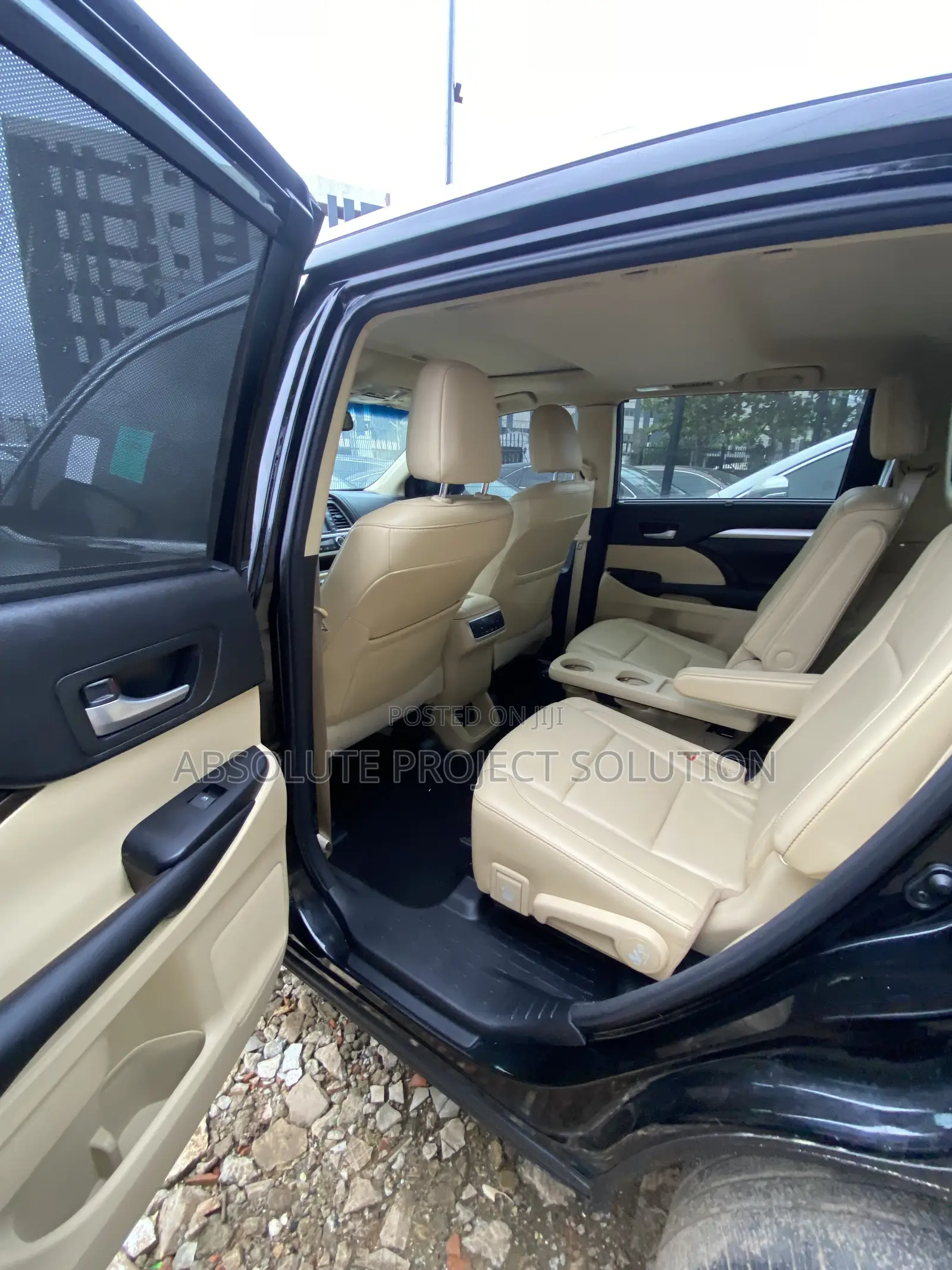 Toyota Highlander XLE V6 4x4 (3.5L 6cyl 6A) 2016 Black