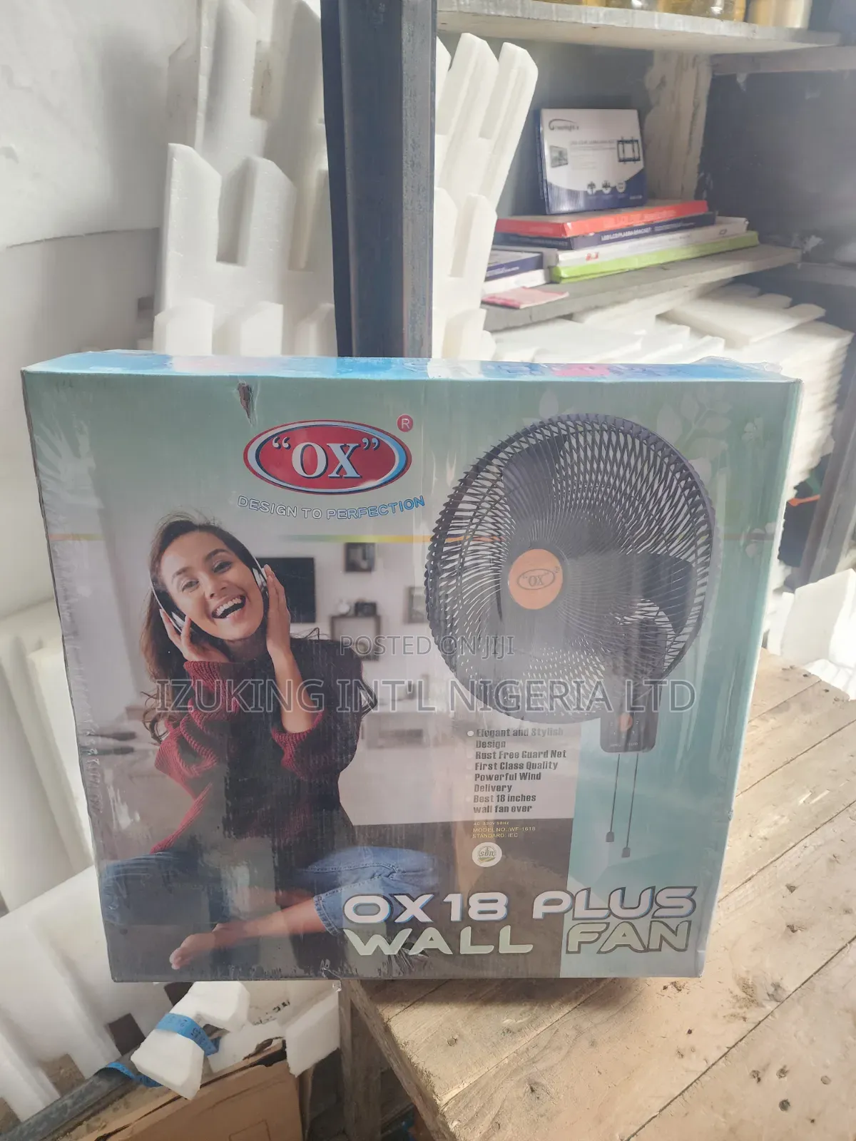 Ox 18 Inches Plus Wall Fan
