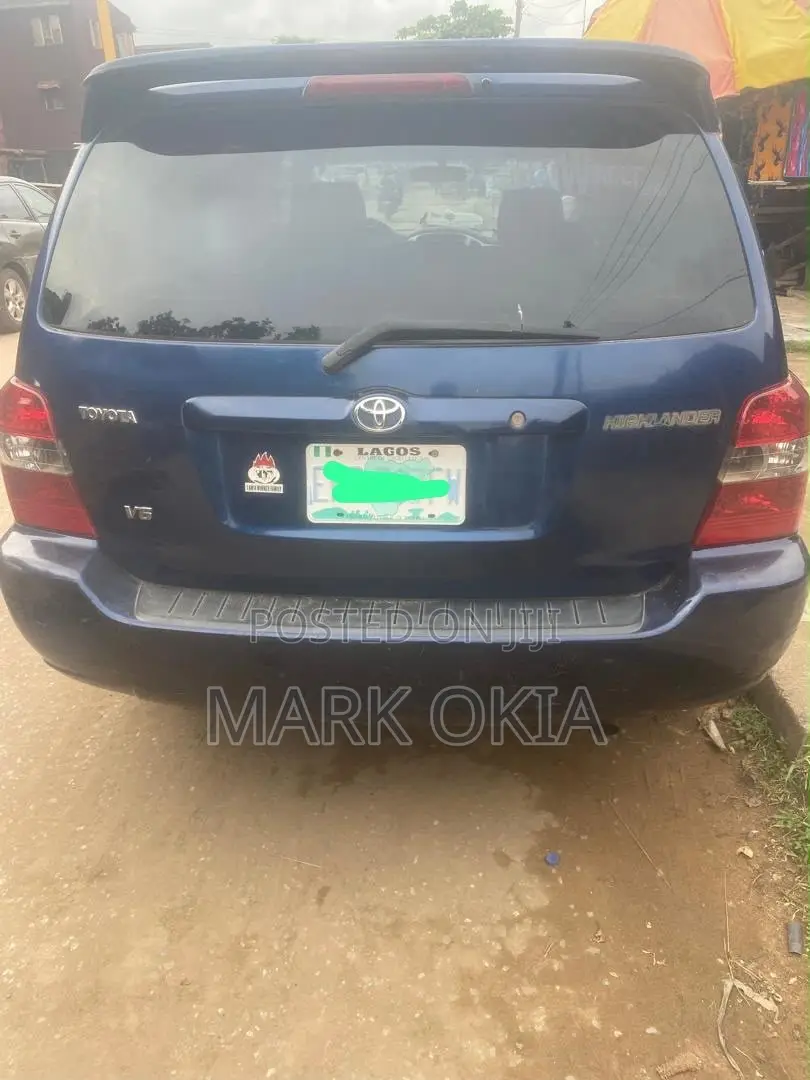 Toyota Highlander 2005 Blue