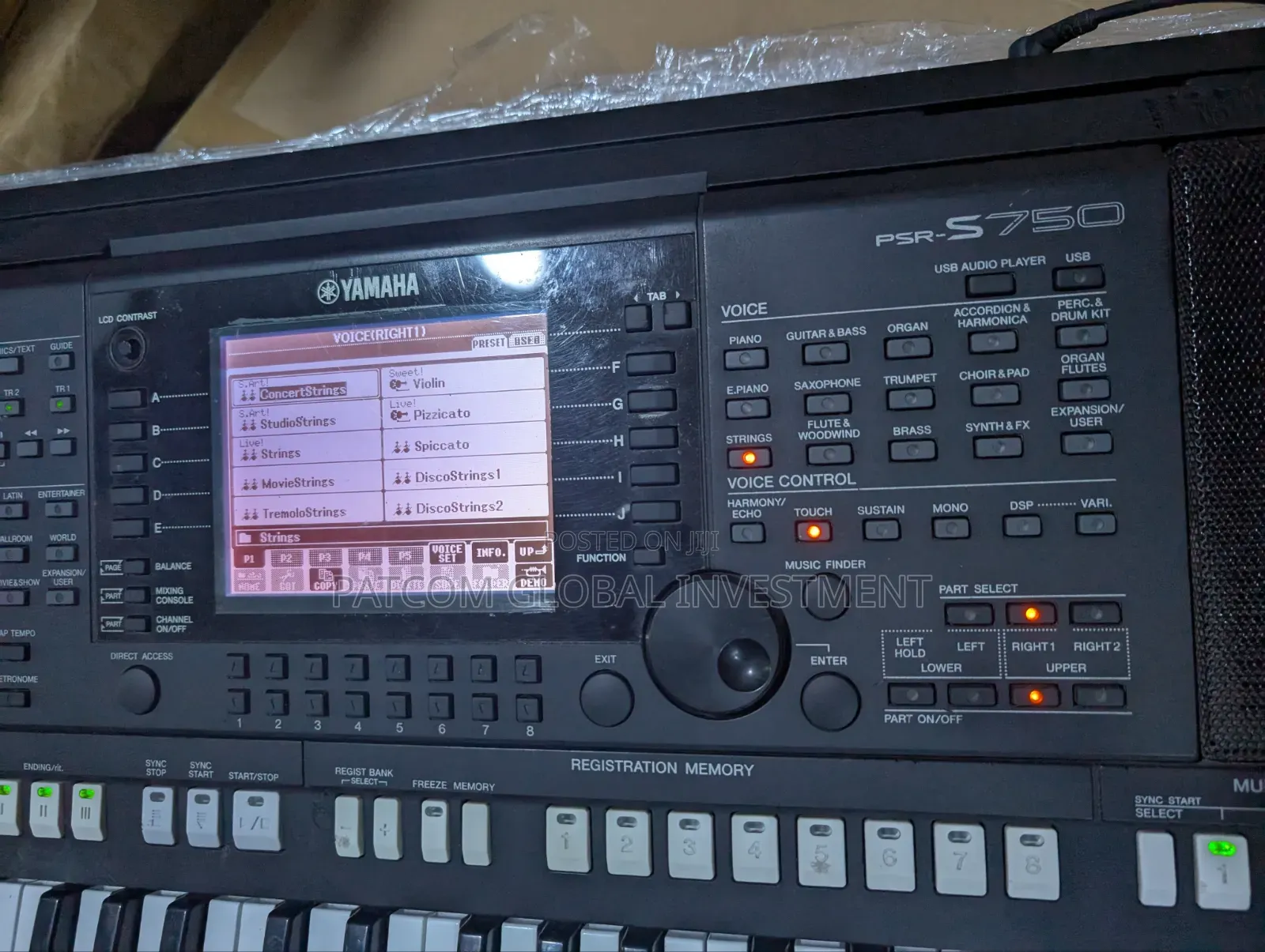 London Used Yamaha Keyboard PSR S750