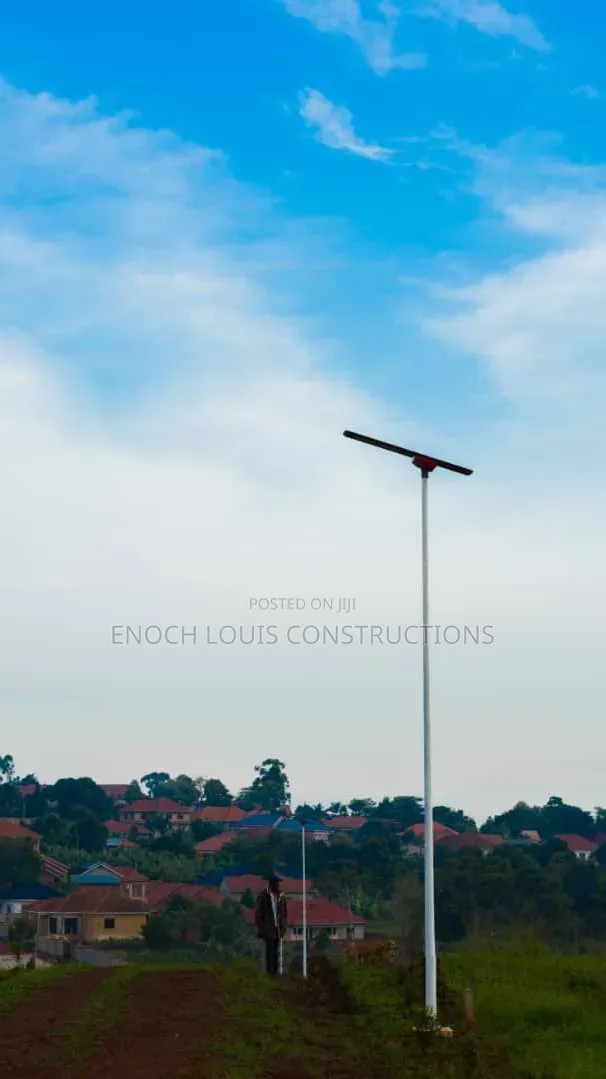 We Make Solar Streets Light and Poles We Install Too.