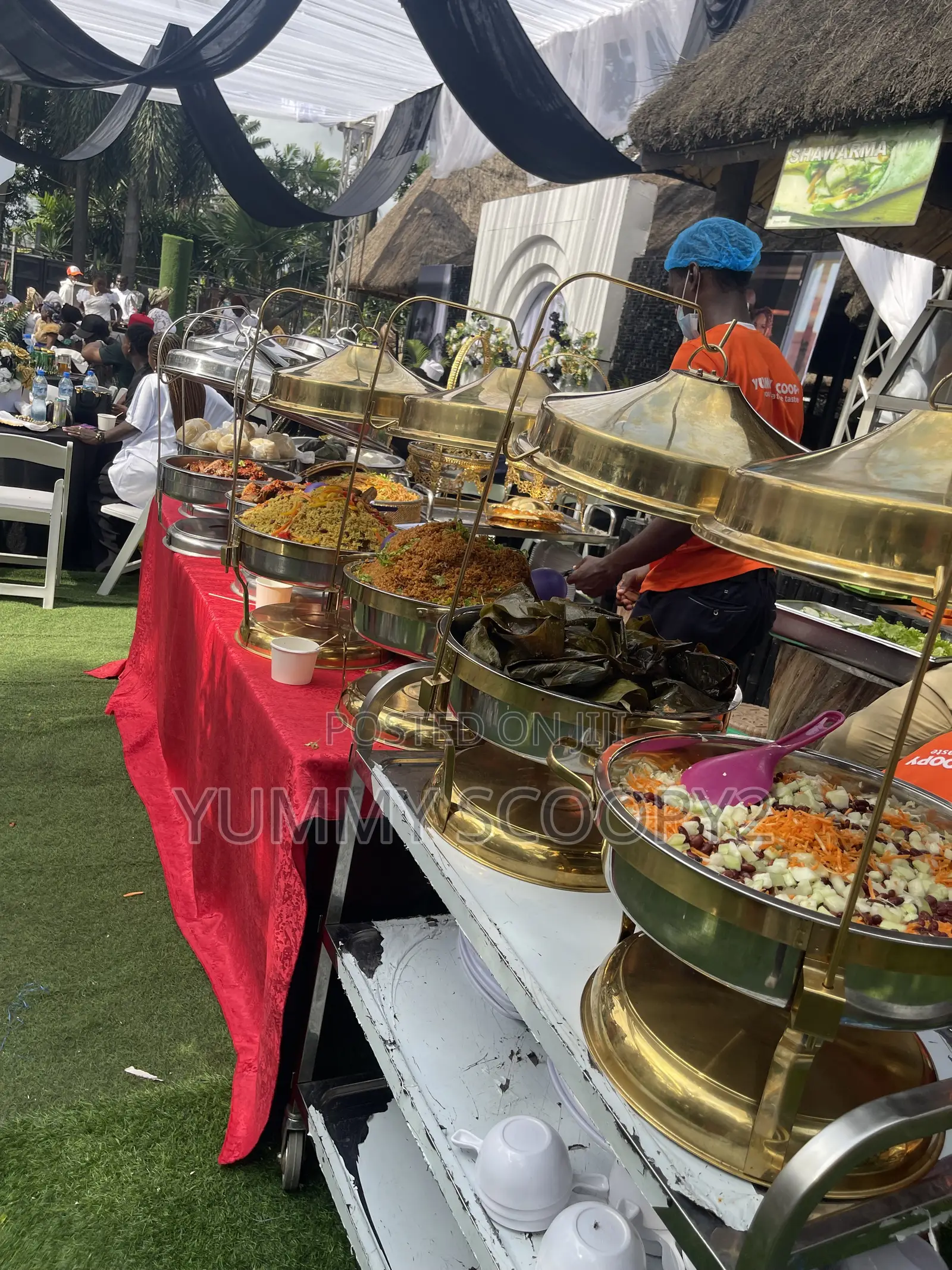 300 Guests Serving ( Food and Small Chops)