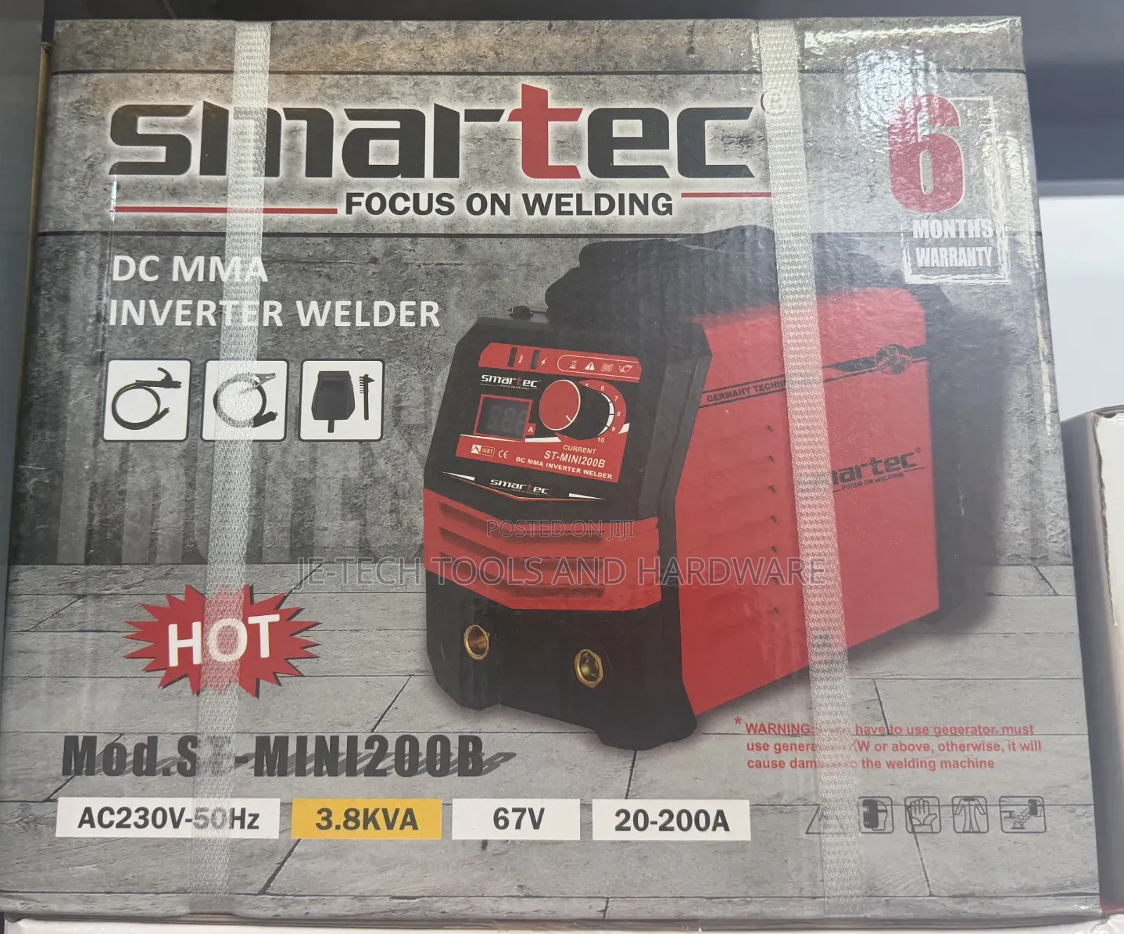 Smartec ST-MINI200B DC MMA Inverter Welder.