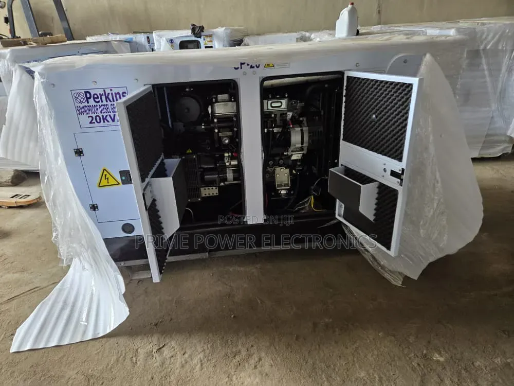 Heavy-Duty 20kVA Perkins Diesel Generator