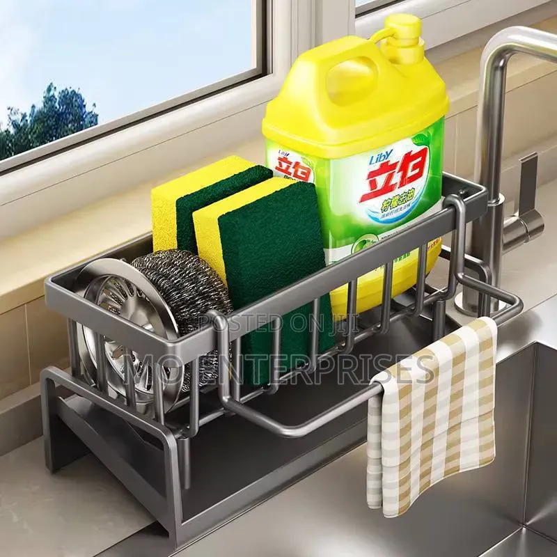 Kitchen Sink Sponge Drainer With Towel Holder Price : 5,000