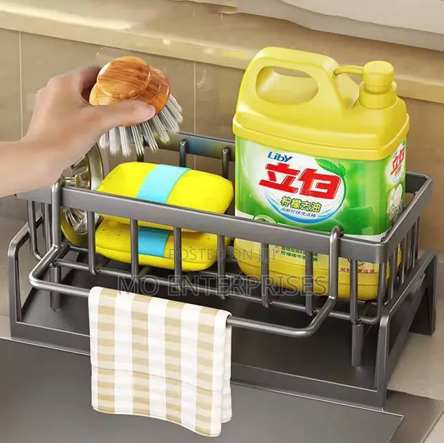 Kitchen Sink Sponge Drainer With Towel Holder Price : 5,000
