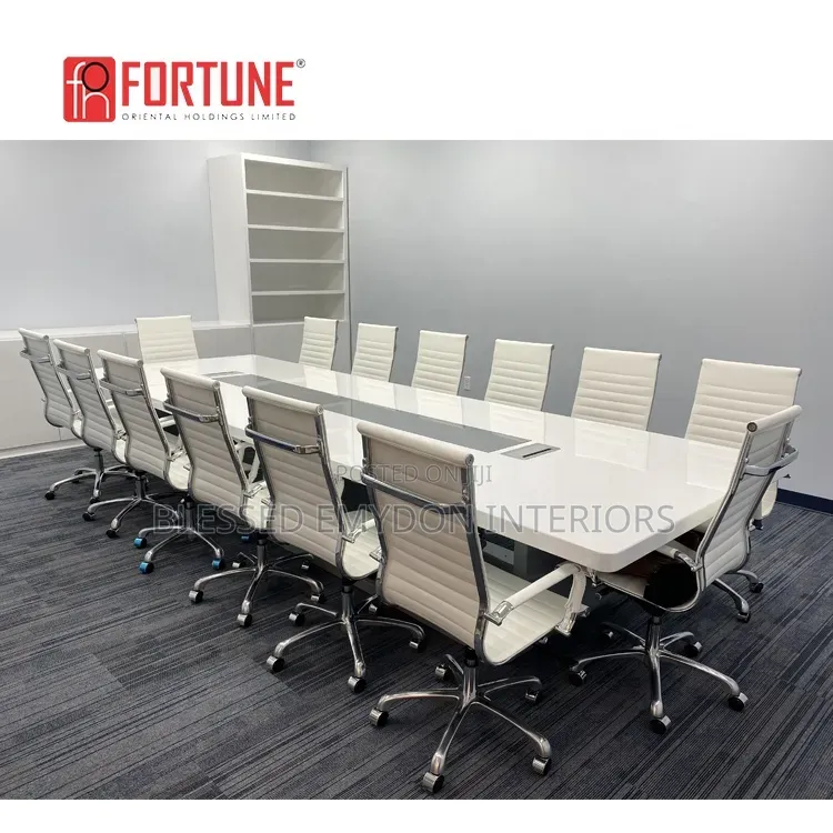 Conference Table High Glossy Conference Meeting Table