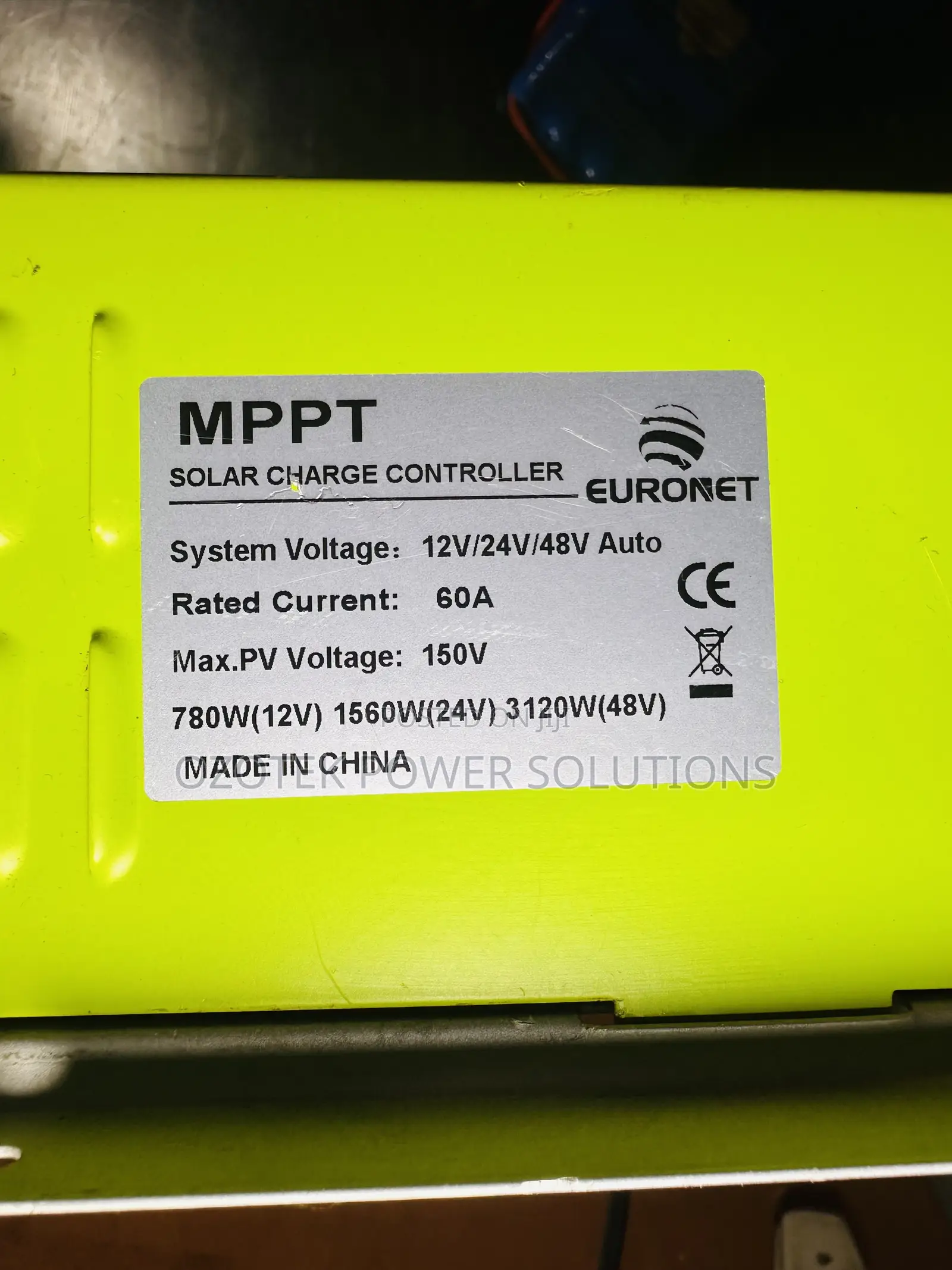 Euronet MPPT Solar Charge Controller