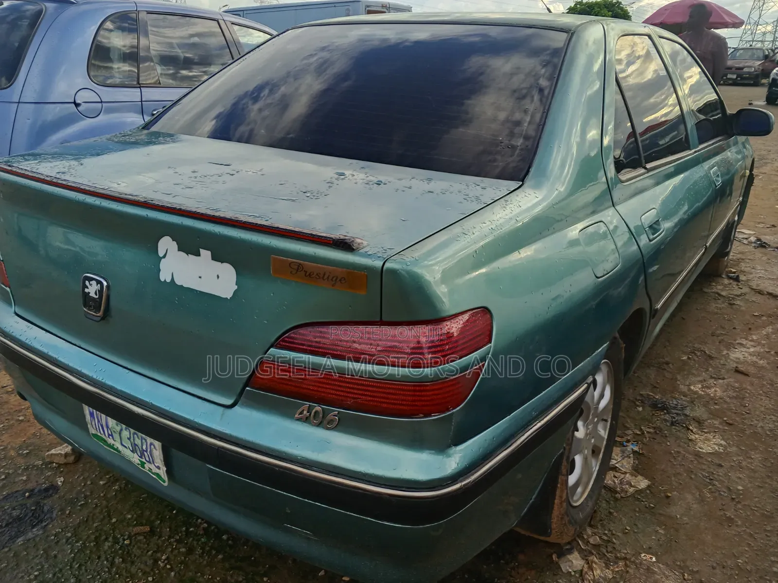 Peugeot 406 2004 Green
