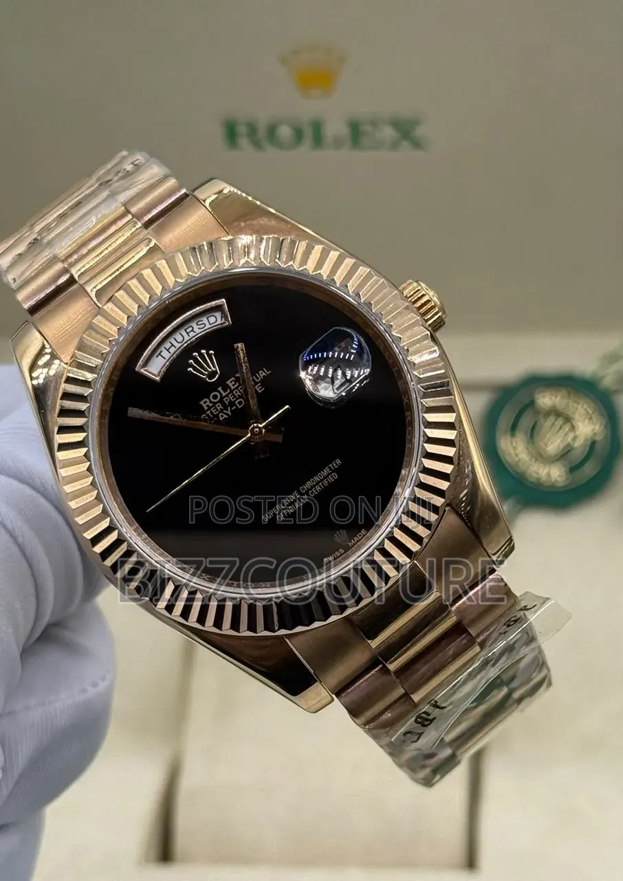 Original Grade Aaa Rolex Day-Date Gold Chain 100% Authentic Guaranteed