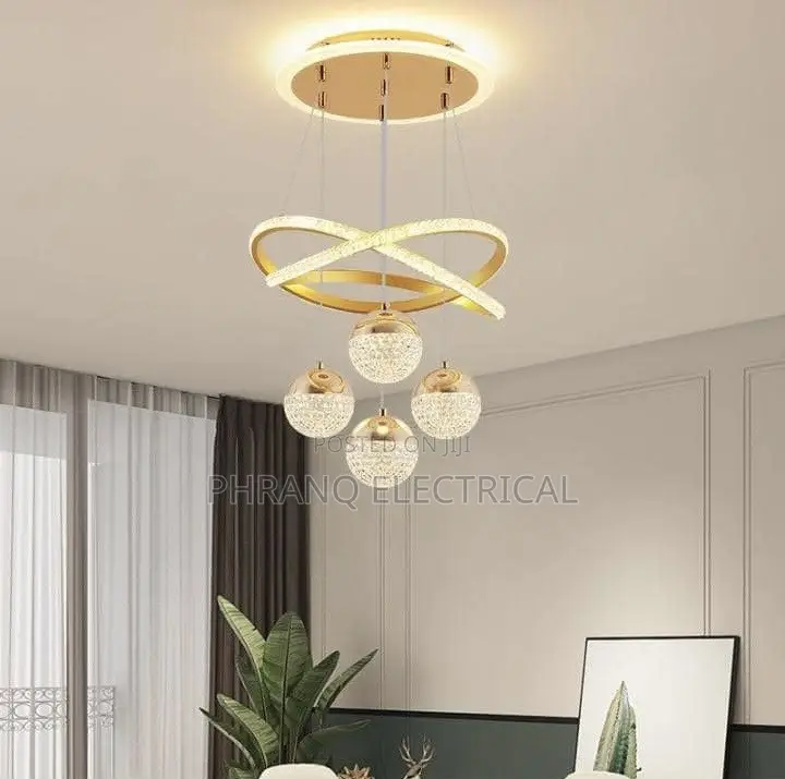 Modern Simple LED European Chandelier Living Room Light