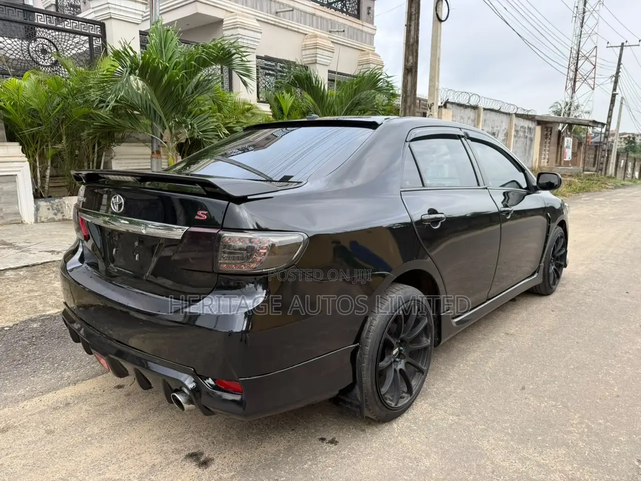 Toyota Corolla S 4dr Sedan (1.8L 4cyl 4A) 2012 Black