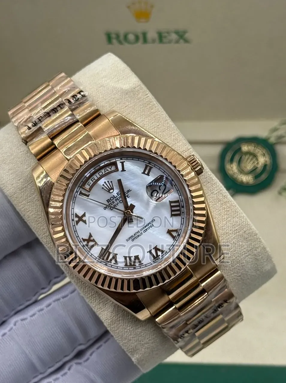 Original Grade Aaa Rolex Day-Date Gold 100% Authentic Guaranteed
