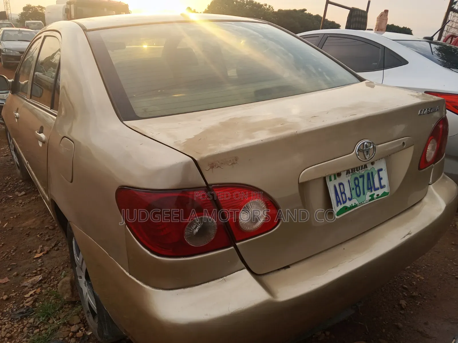 Toyota Corolla 2005 Gold