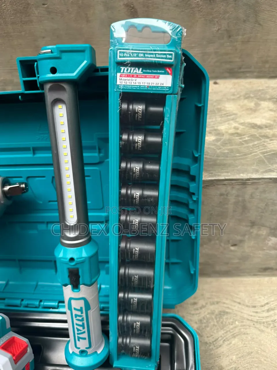 Total 20v Cordless Brushless Impact Wrench Combo Kit