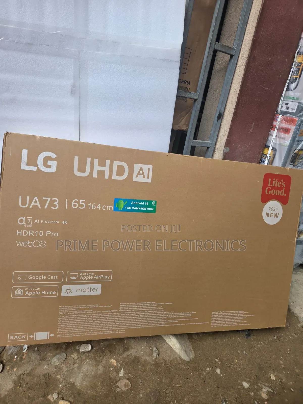 LG 65-Inch UHD Smart TV – Stunning Entertainment at Home