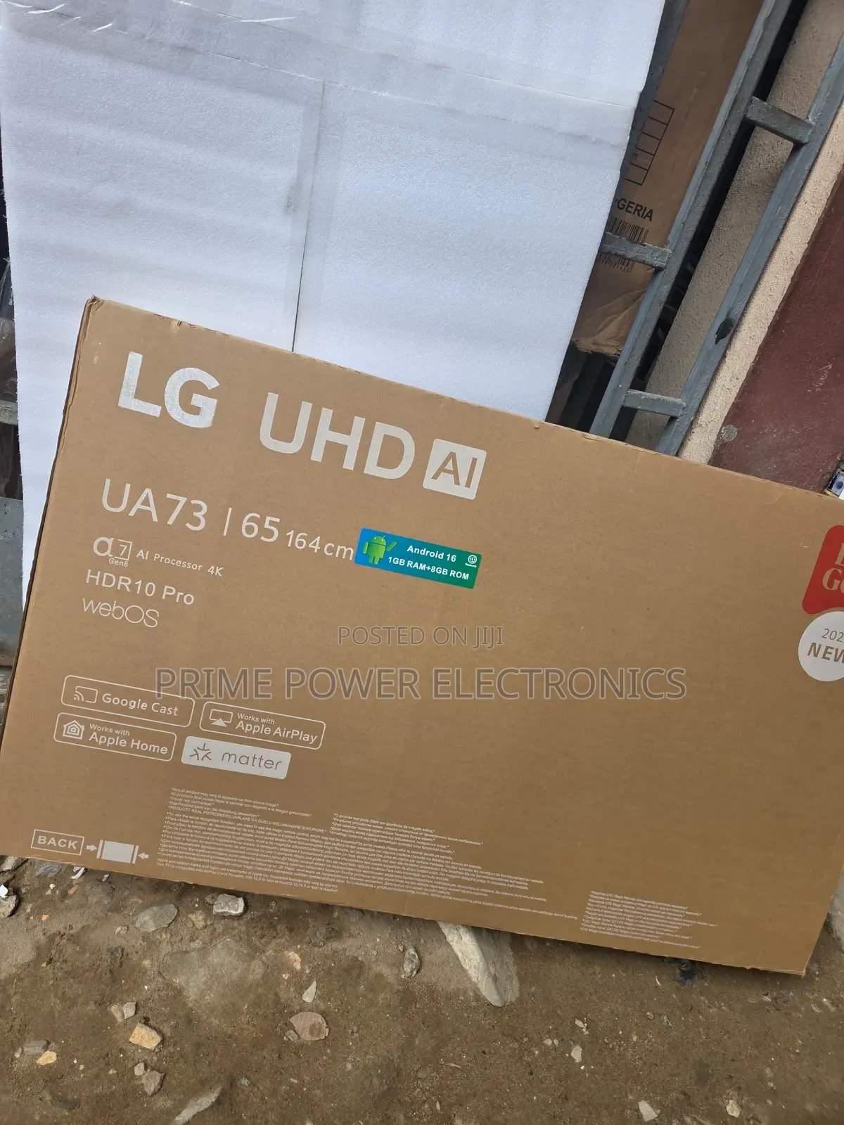 LG 65” UHD Smart Television – Premium Home Entertainment