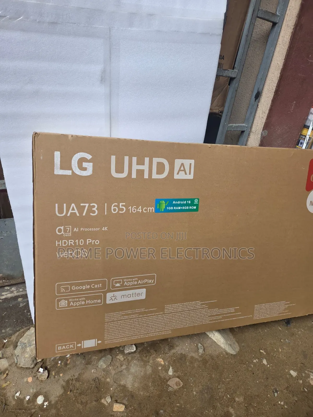 LG 65” UHD Smart Television – Premium Home Entertainment