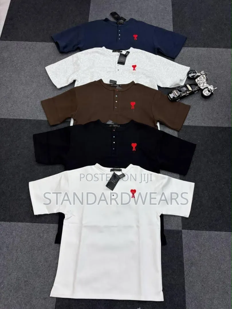 Premium Henley T-Shirt for Men, Soft Cotton Casual Wear