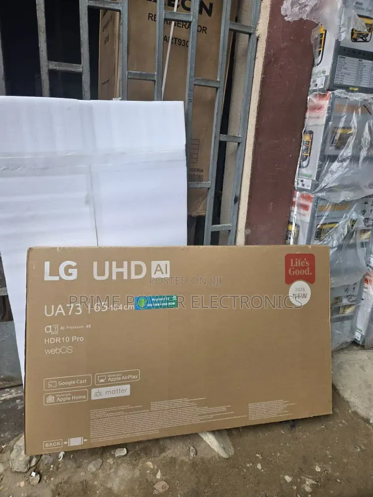 LG 65” UHD Television – Smart, Stylish Powerful