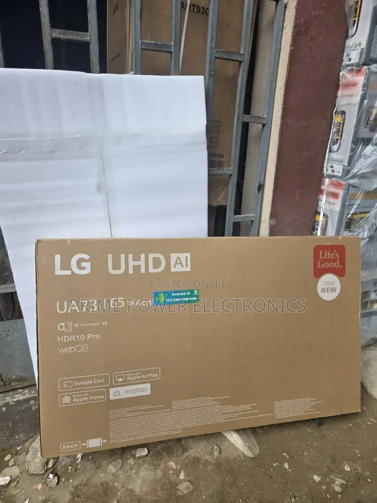 LG 65” UHD Television – Smart, Stylish Powerful