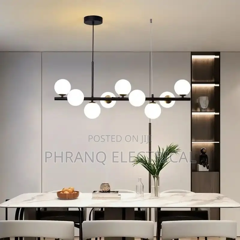 Modern Glass Ball Ceiling Chandelier