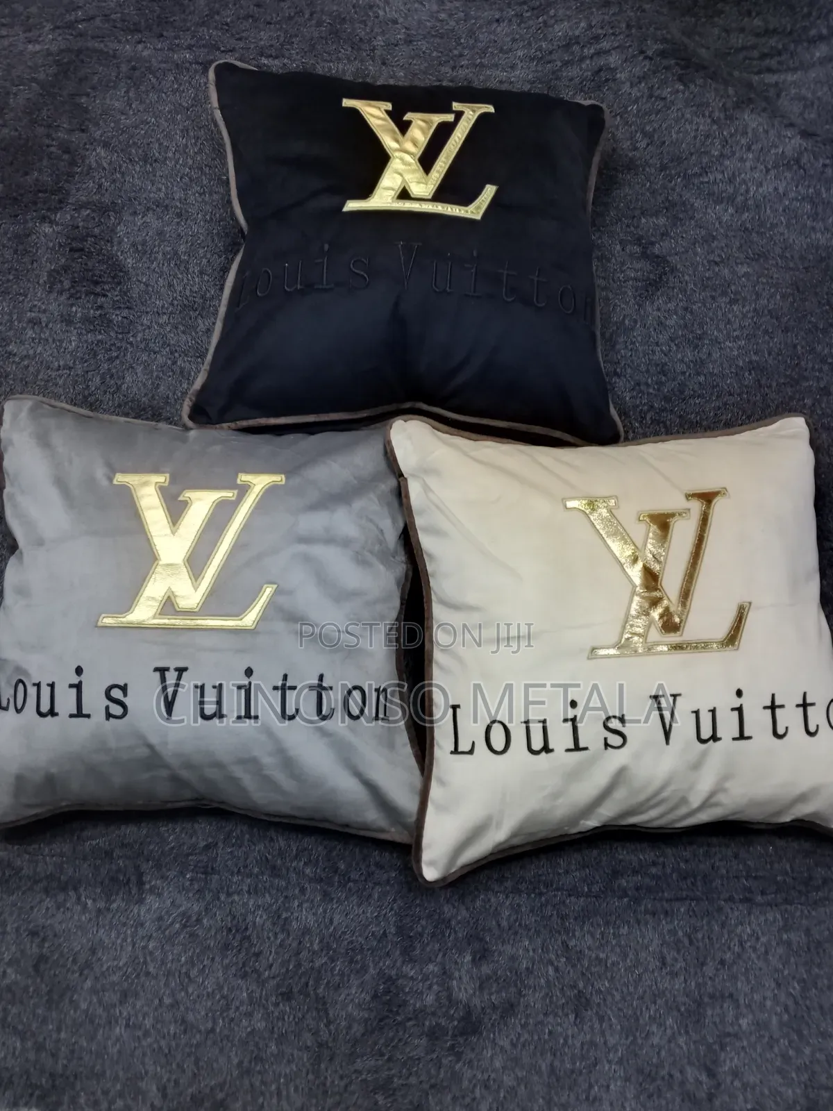 Luis Vuitton Quality Imported Throw Pillows