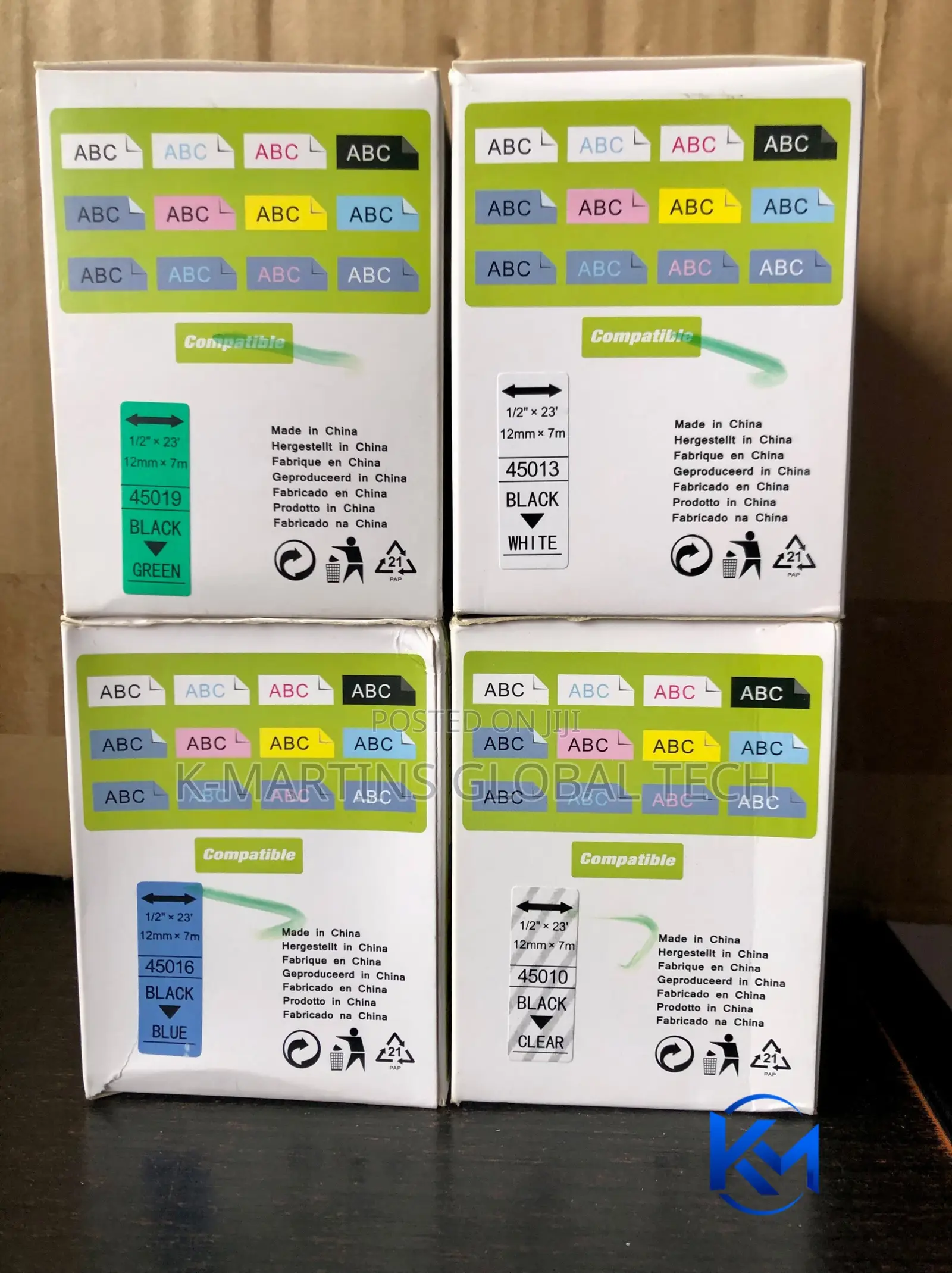 Dymo Cartridge All Colours D1 Label Tape for LabelManager