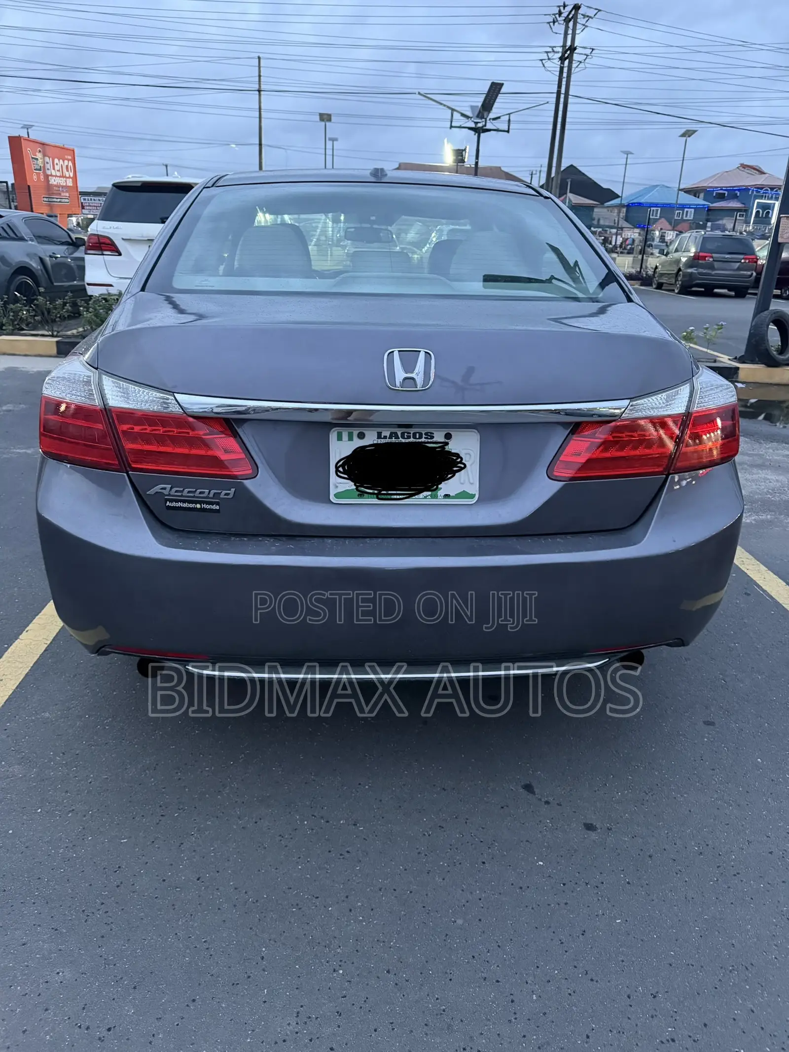 Honda Accord EX-L V-6 4dr Sedan FWD (3.5L 6cyl 6A) 2013 Gray