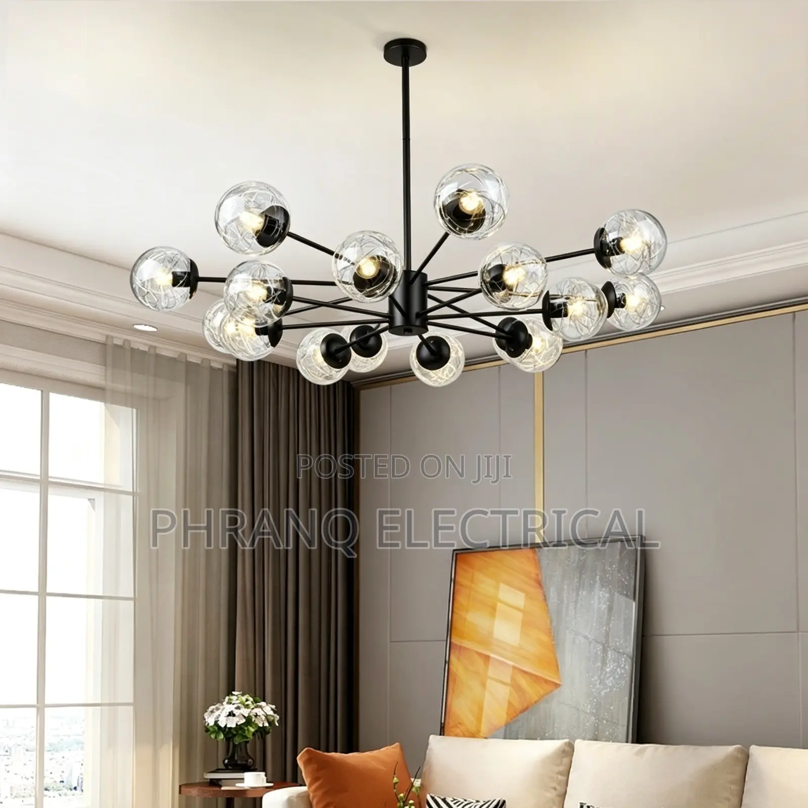 Nordic Branch Glass Ball Led Chandeliers