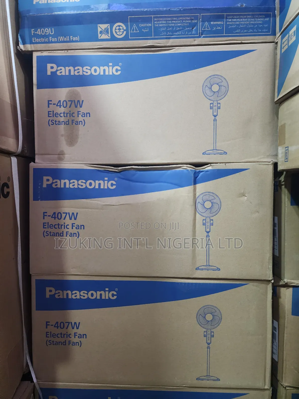 Panasonic Standing Fan - F-407w