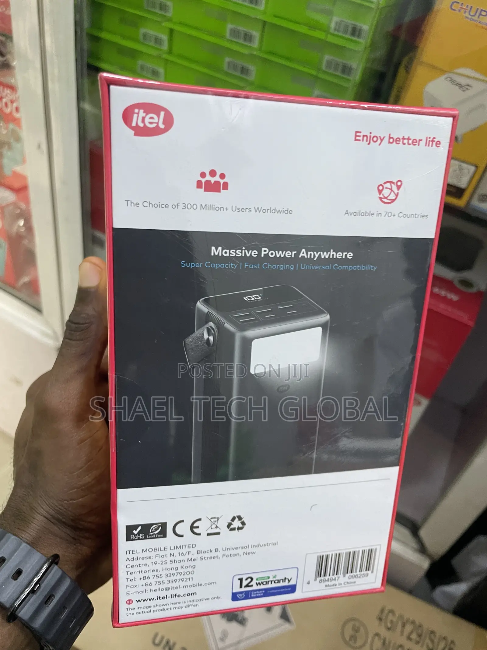 ITEL 60,000mah Laptop Powerbank A1990