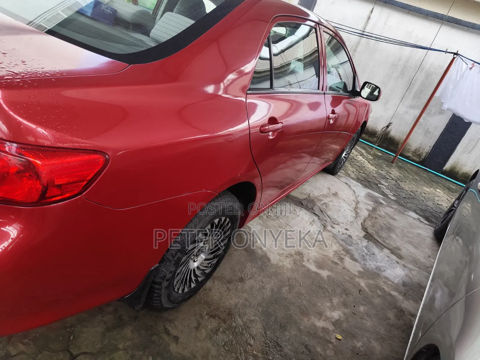 Toyota Corolla 2009 Burgundy