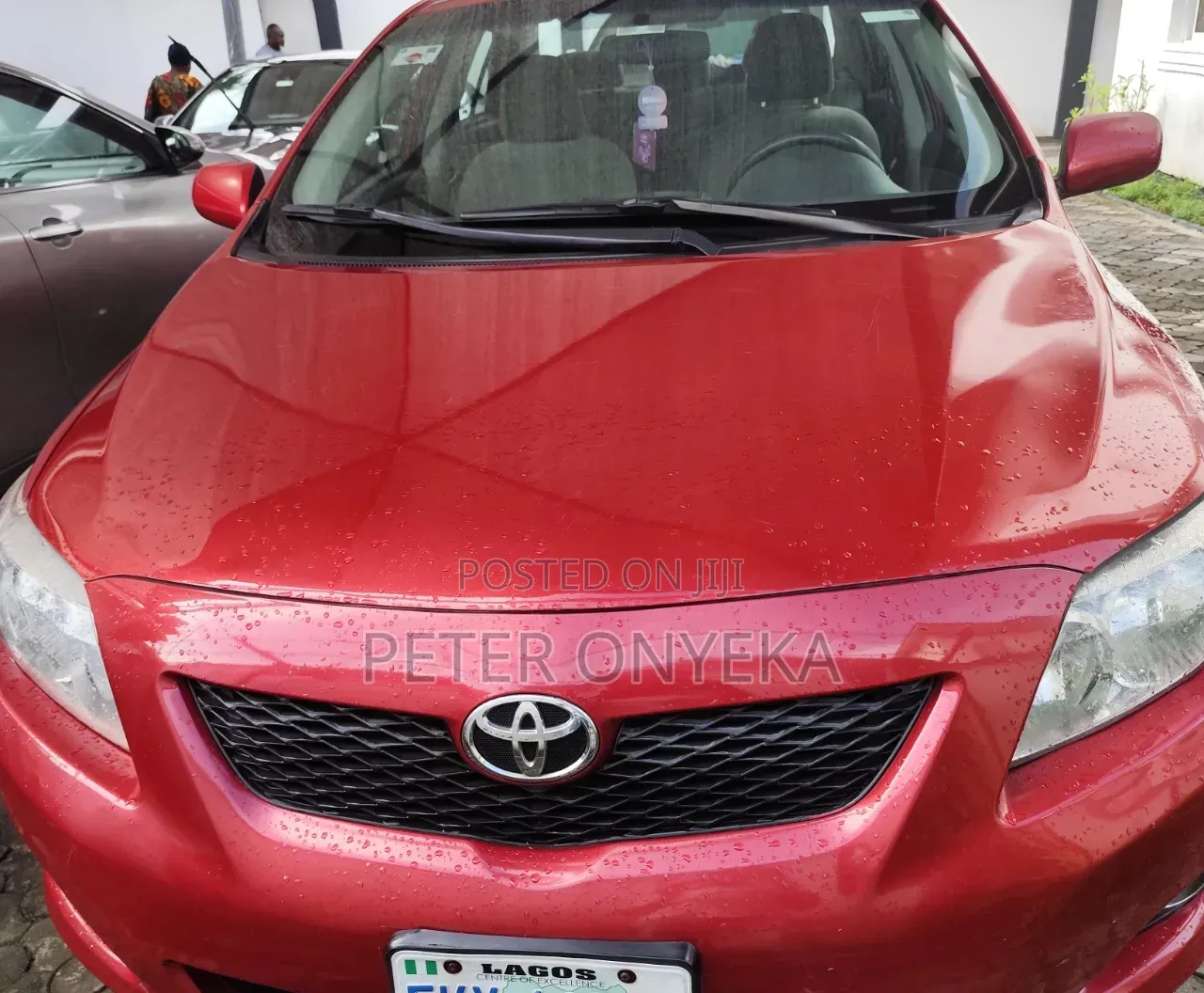 Toyota Corolla 2009 Burgundy