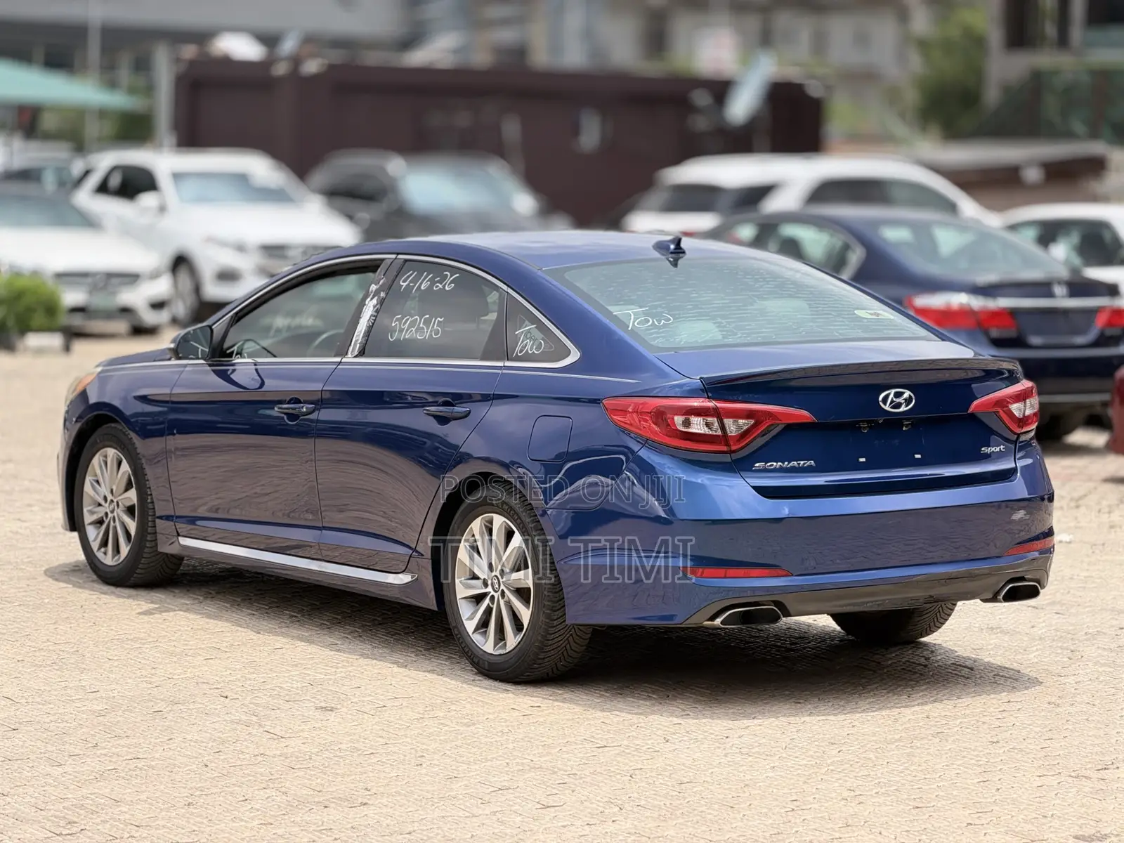 Hyundai Sonata Sport 4dr Sedan (2.4L 4cyl 6A) 2015 Blue