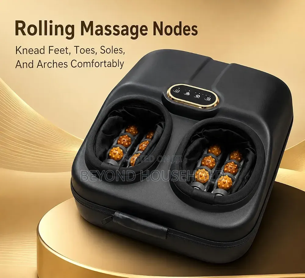 Electric Foot Massager Machine – Deep Kneading Massager With Heat