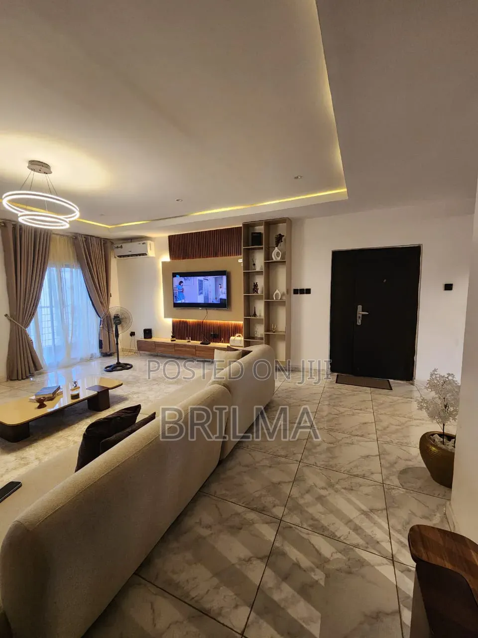 Furnished 3bdrm Apartment in Apo Resettlement for rent