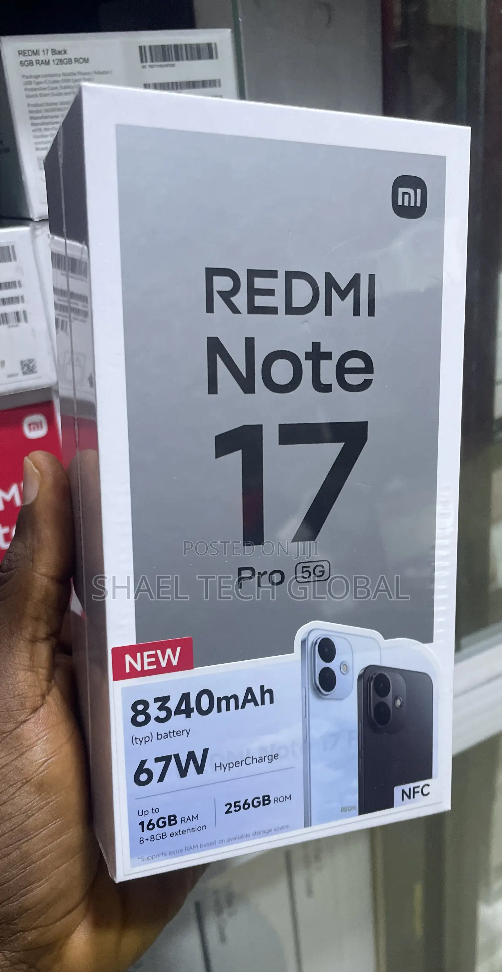 New Xiaomi Redmi Note 17 Pro 256 GB Black